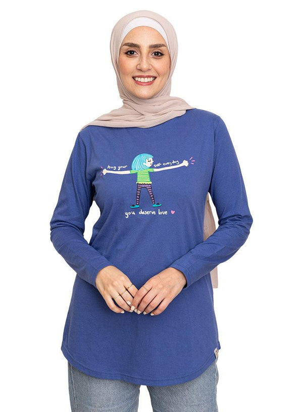 Castle Printed Long - Sleeve Design 54 - Khotwh